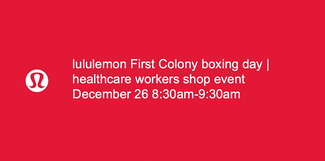 Lululemon 25 Off For Healthcare Workers Credit  International Society of Precision  Agriculture