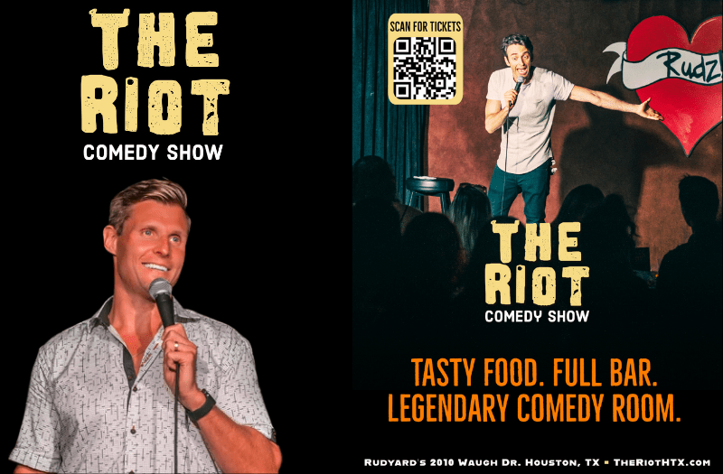 The Riot – A Standup Comedy Club in Houston Texas